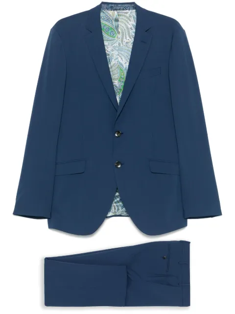 ETRO single-breasted suit Blue MRGB000199TU2I7