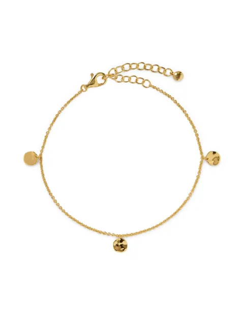 Monica Vinader Siren Muse Station bracelet Gold GPBLSMMDNON