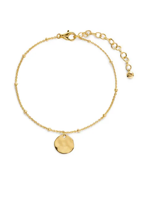 Monica Vinader Siren Muse Disc bracelet Gold GPBLSDICNON