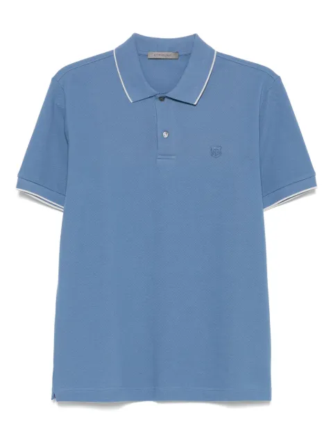 Corneliani jersey polo shirt Blue 25G5732525043