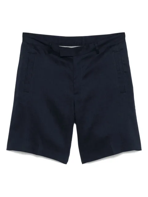 Corneliani high-waisted shorts Blue 2545142518468