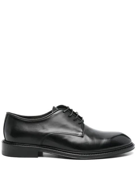 Corneliani leather derby shoes Black 25TM192520914