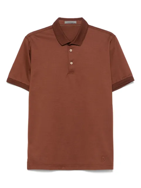 Corneliani jersey polo shirt Brown 25G5012525000