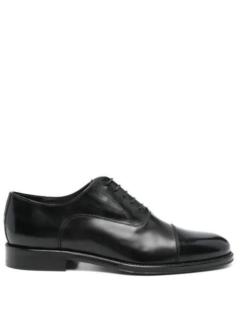 Corneliani leather derby shoes Black 25TM152520914