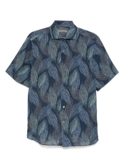 Corneliani linen shirt Blue 25I1262511920