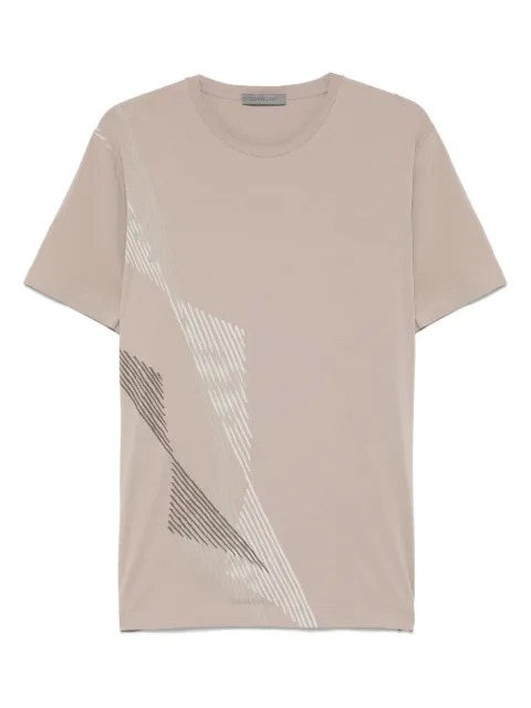 Corneliani printed T-shirt Neutrals 25G5882525064