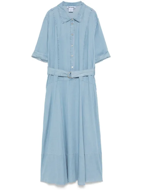 DKNY dropped-waist midi dress Blue DJ5D9066