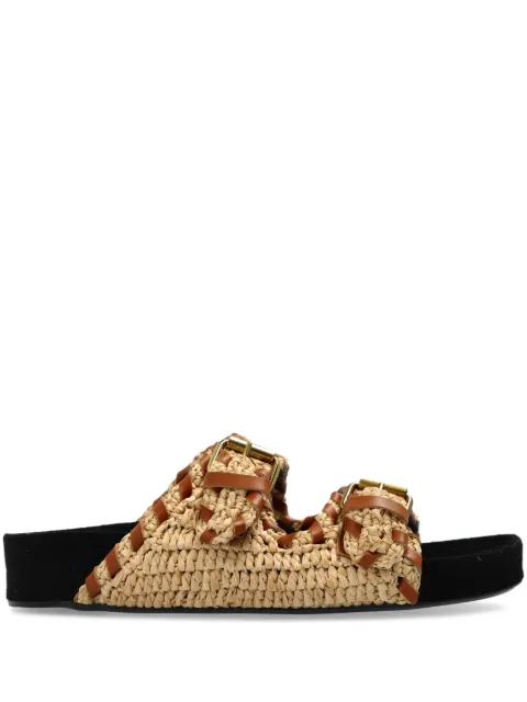 ISABEL MARANT buckled sandals Neutrals SD0118FAC1B10S