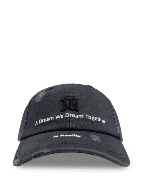 MISBHV text-embroidered cap Grey 250A503