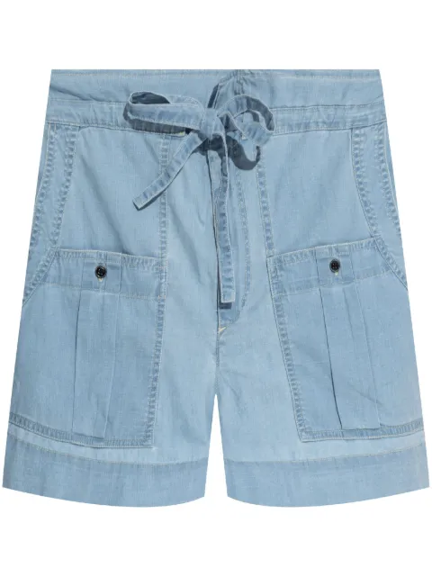 MARANT ÉTOILE Valdina shorts Blue SH0209FAC1I01E