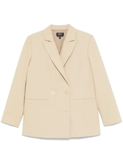 A.P.C. Lucy blazer Neutrals COHFUF03212