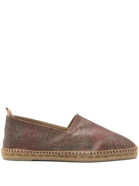 Castañer x Etro Pablo espadrilles Brown 025762