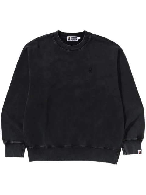 A BATHING APE® cotton sweatshirt Black 001SWL301302M