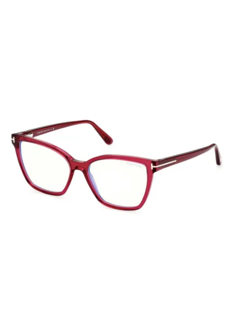 TOM FORD Eyewear Thin Butterfly glasses Pink FT5812B