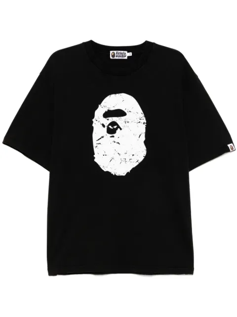 A BATHING APE® Ape Head T-shirt Black 001CSL301351M