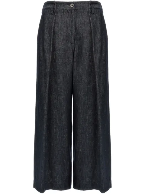 Brunello Cucinelli pleated trousers Blue MB125FW999C001