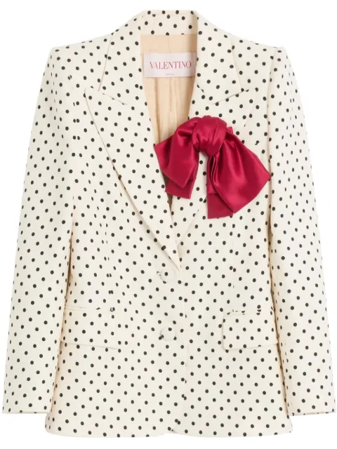 Valentino Garavani Supergran plusdepois-print blazer Neutrals BCE46598S