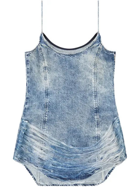 Diesel De-Dra mini dress Blue A189640CMBP