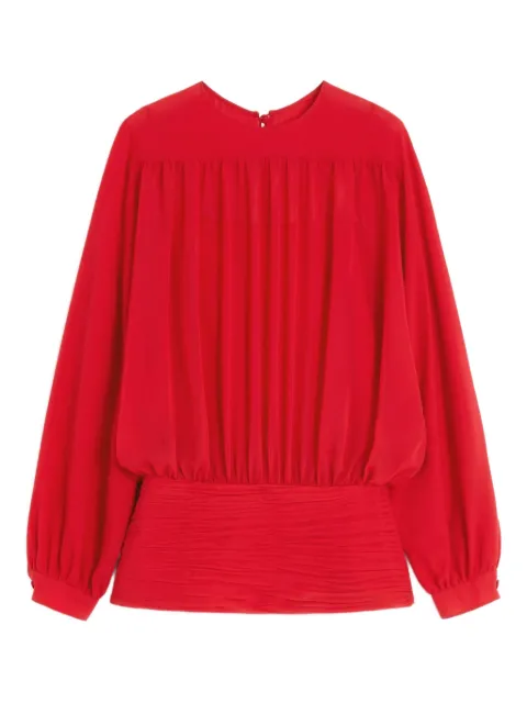 Valentino Garavani Light Georgette blouse Red BAEAG593M