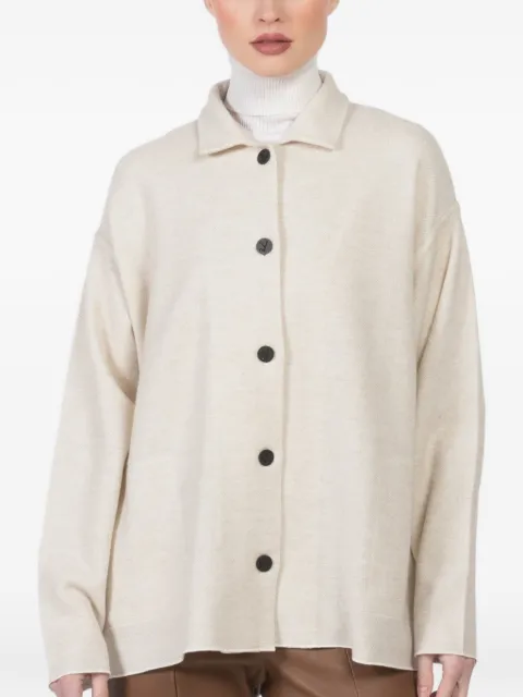 Oyuna button-fastening cardigan Neutrals SINAI