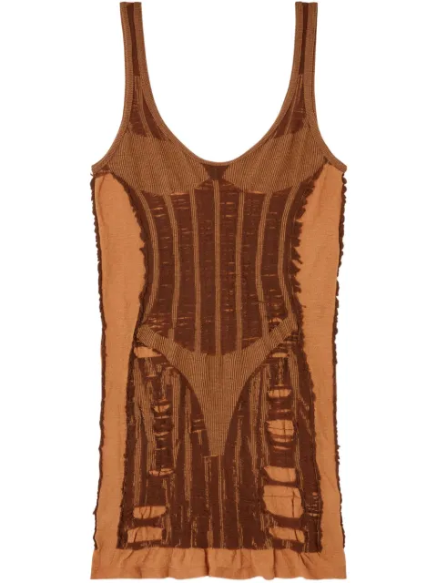 Diesel M-Calimera mini dress Brown A192150BJBI
