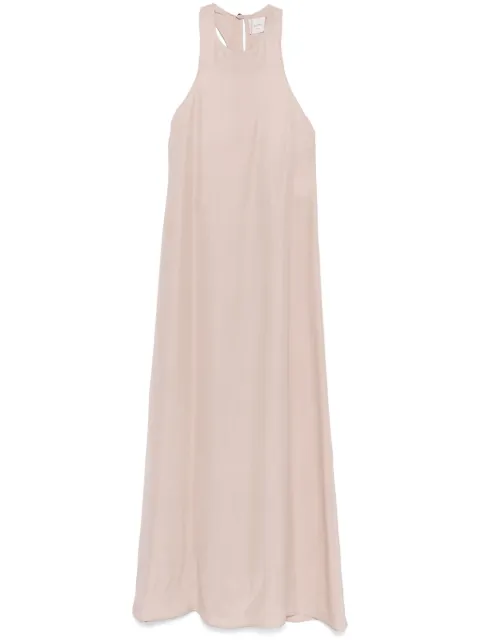 Alysi A-line maxi dress Neutrals 105309P5042