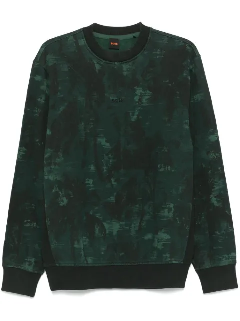 BOSS We jungle sweatshirt Green 50531291