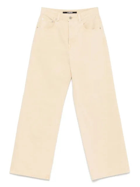 Jacquemus De-Nimes jeans Yellow 241DE0381514