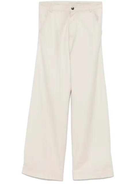 Vivienne Westwood Pre-Owned 2010s wide-leg trousers Neutrals WE380PV