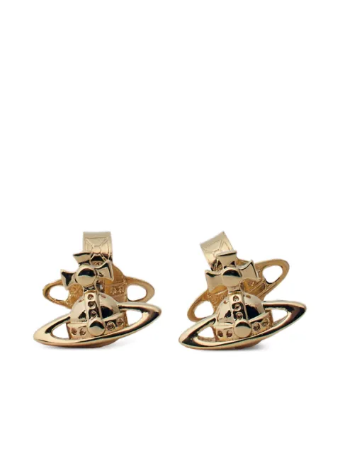 Vivienne Westwood Orb-plaque stud earrings Gold 6201035902R001