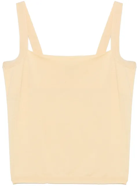 Valentino Garavani Pre-Owned 00s fine-knit top Yellow VA250PP