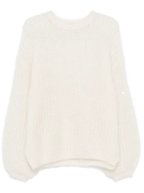TOTEME Puffed sweater White 252WRT0547YA0160059