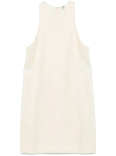 TOTEME scoop-neck mini dress Neutrals 252WRD0193FB0382116