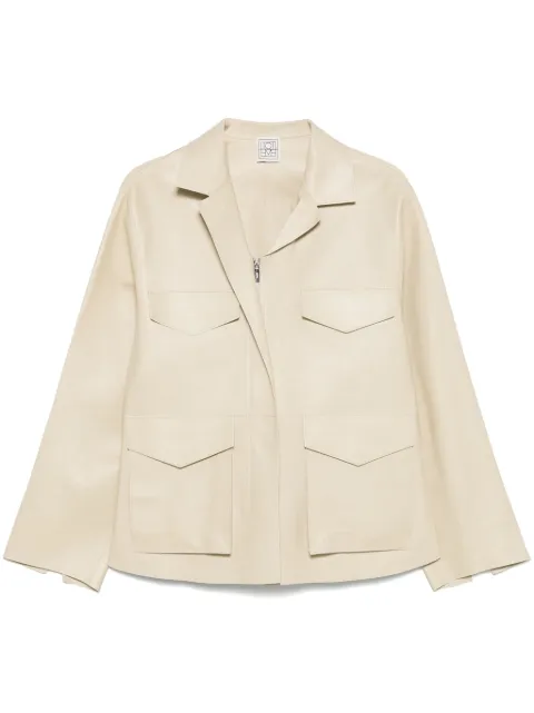 TOTEME Army jacket Neutrals 252WRO0225LE0056271