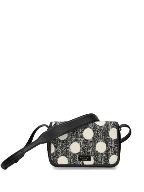 Kate Spade tweed crossbody bag Black KJ908