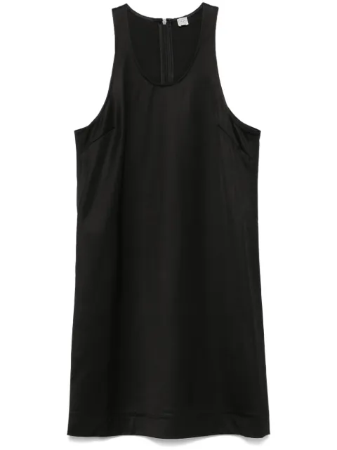 TOTEME scoop-neck mini dress Black 252WRD0193FB0390001