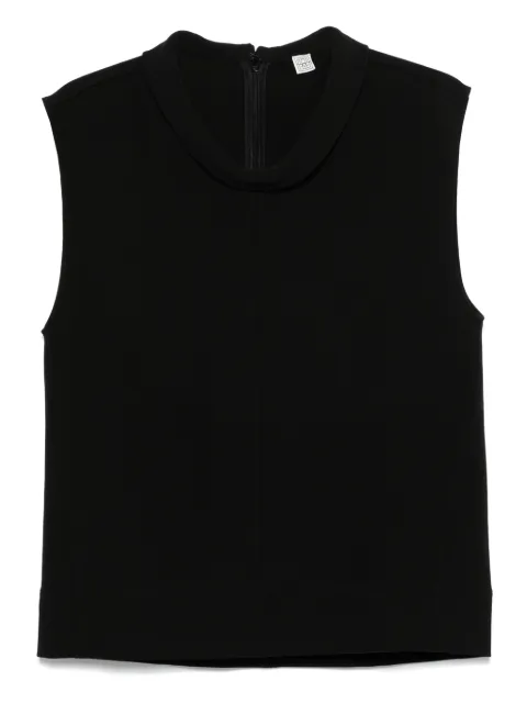 TOTEME high-neck blouse Black 252WRT0452FB0389001