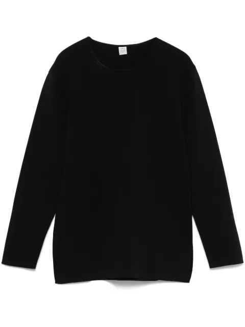 TOTEME knit sweater Black 252WRT0501YA0187001