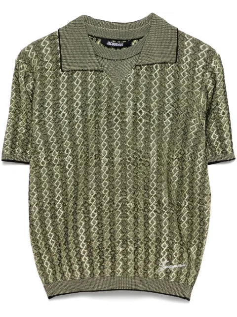 Jacquemus Le Marino polo shirt Black 251KN5972433