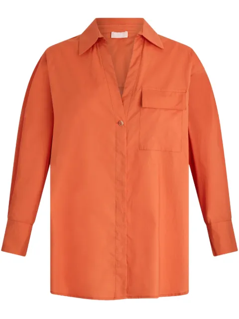 LIU JO cotton shirt Orange WA5203T4853