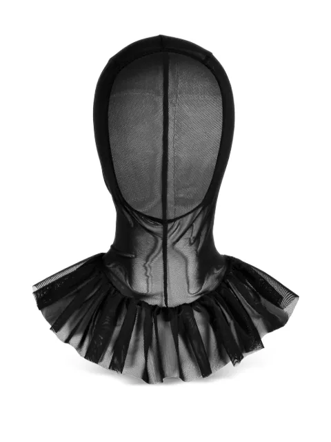 Ioana Ciolacu mesh balaclava Black IC25HD01