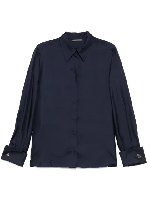 Alberta Ferretti silk shirt Blue A02041623