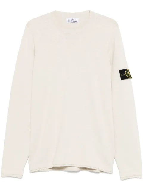 Stone Island Compass-badge sweater White K1S155100052S00B0