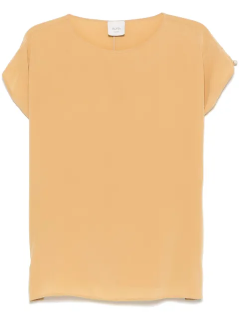 Alysi silk blouse Yellow 105250P5207