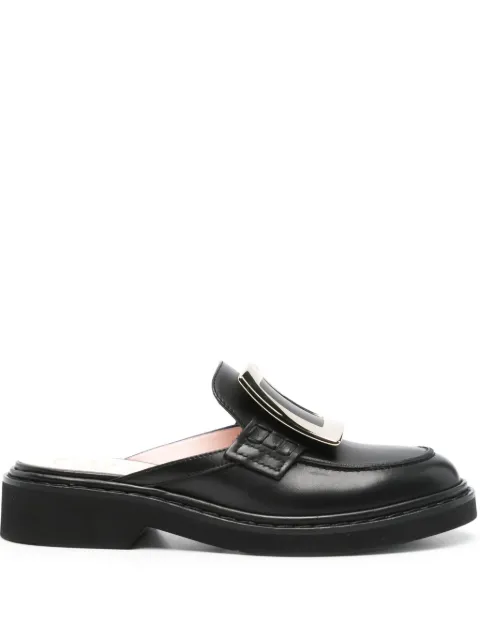Roger Vivier 30mm Viv'Rangers mules Black RVW54840970N6M