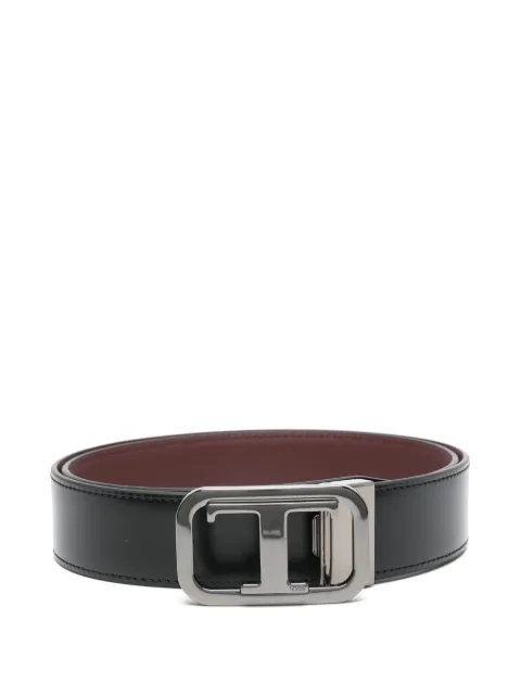 Tod's logo-buckle belt Black XCMCQR77100HDL