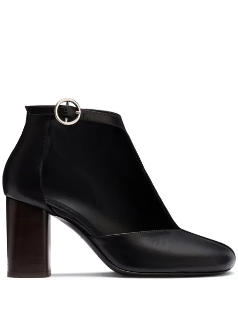 LEMAIRE 80mm Cut Out boots Black FO0171LL0078
