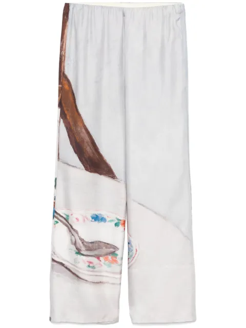Nanushka Milon flared trousers Grey NW25SSPA37950