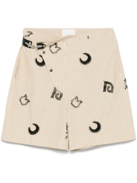 Nanushka Mikos shorts Brown NM25SSST12473