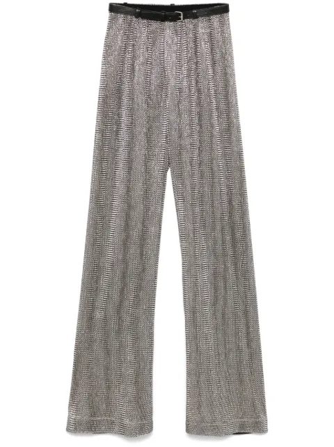 Nanushka Maglie trousers Silver NW25SSPA30082